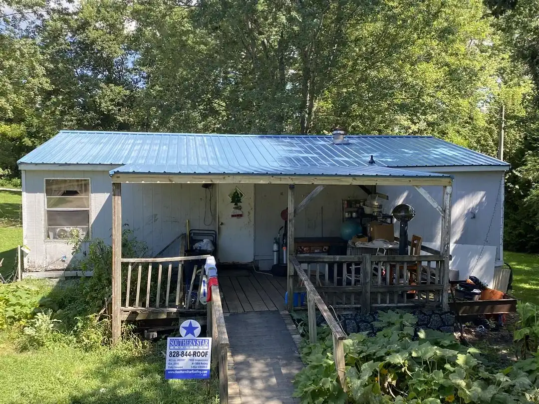 Metal roof installation Asheville NC