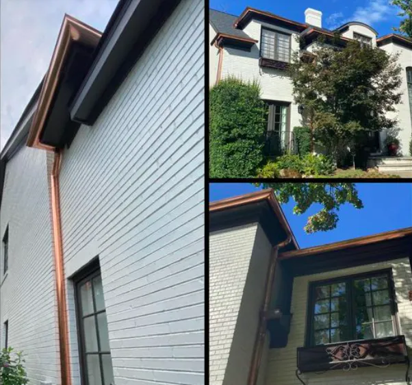 Seamless gutter installation Charlotte NC