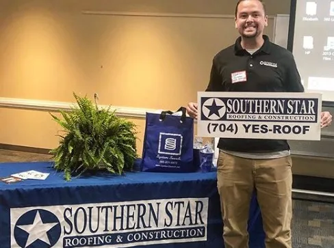 Brandon Johnson, owner of Southern Star Roofing, Charlotte NC