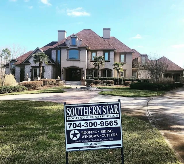 10,000 sq ft luxury home roof Charlotte NC
