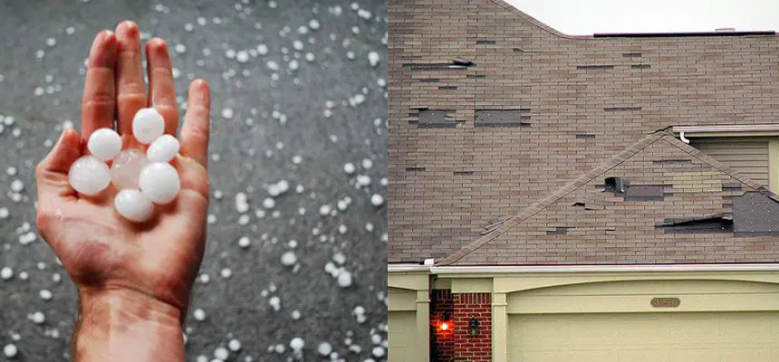 Hail damage roof repair Charlotte NC