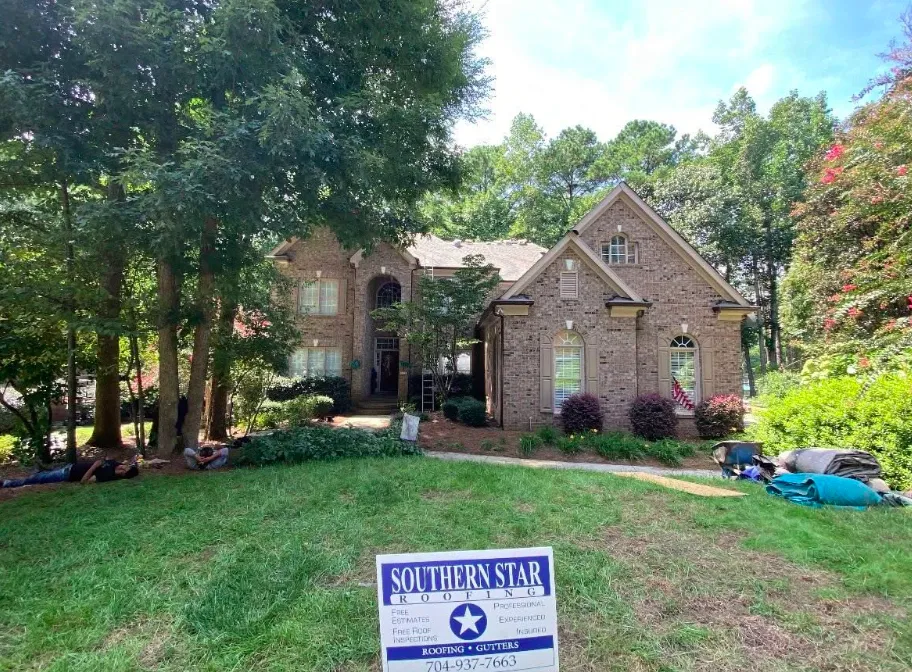 New roof installation South Charlotte NC